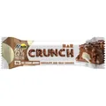 Батончик протеїновий FitWin Crunch Bar без цукру з начинкою шоколад - молочна карамель, 50 г