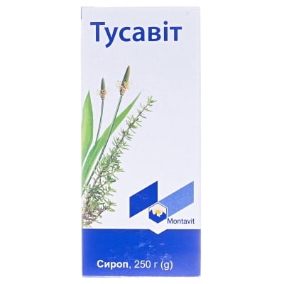 Тусавит сироп по 250 г в бутыл.