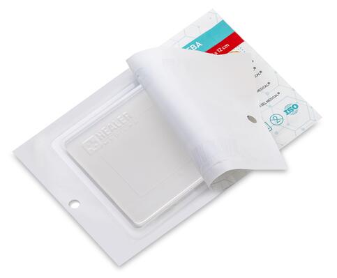 Повязка гидрогелевая Healer Gel Medical стерильная при ожогах и ранах 9 х 12 см (108 см2)