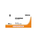 Шовний матеріал хірургічний Ethibond Excel USP 0 нерозсмоктуючий довжина 60 см, без голки, W6234, 12 штук