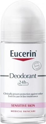 Дезодорант кульковий Eucerin 24h для гіперчутливої шкіри (63164), 50 мл