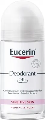 Дезодорант кульковий Eucerin 24h для гіперчутливої шкіри (63164), 50 мл
