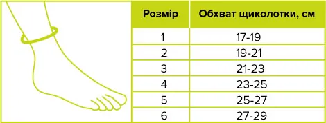 Бандаж для гомілковостопного суглобу Ortonia МаІІеоtоn динамічний, колір сірий, розмір 6