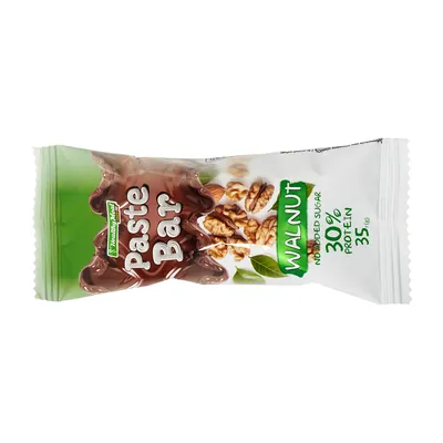 Батончик протеїновий Power Pro Healthy Meal Paste Bar з волоським горіхом глазурований, 35 г