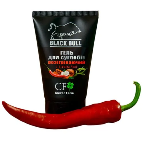 Гель Black Bull для суглобів розігріваючий, 100 мл