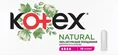 Гігієнічні тампони Kotex Natural Super, 16 шт