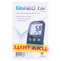 Глюкометр GluNeo Lite + тест-смужки Gluneo Lite, 50 штук