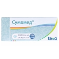 Сумамед таблетки, дисперг. по 1000 мг №3