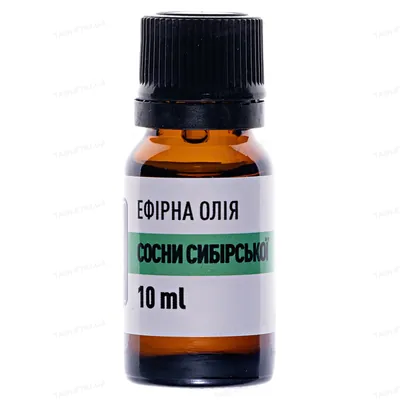 Олія ефірна Flora Secret сосни сибірської, 10 мл