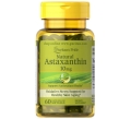 Астаксантин Puritan's Pride Natural Astaxanthin 10 мг, 60 капсул