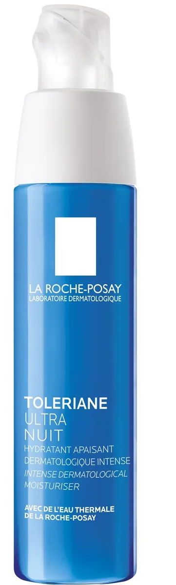 Засіб для обличчя та шкіри навколо очей La Roche-Posay Toleriane Ultra нічний заспокійливий, 40 мл