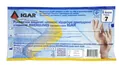 Рукавички хірургічні IGAR Rivergloves латексні з пудрою розмір 7,0 стерильні, пара