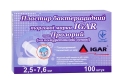 Пластырь бактерицидный IGAR тип Прозрачный на полимерной основе (полиуретан) 2,5 см х 7,6 см, 1 штука