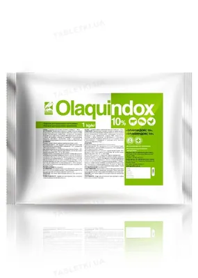 Олаквіндокс 10% (ДЛЯ ТВАРИН) порошок, 1 кг