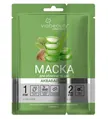 Маска для обличчя та шиї Via Beauty Аквабаланс з соком алое і олією ши двоетапна, 30 + 6 г
