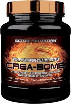 Креатин Scitec Nutrition Crea-bomb, розовый лимонад, 660 г