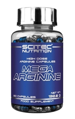Аминокислота Scitec Nutrition Mega Arginine, 90 капсул