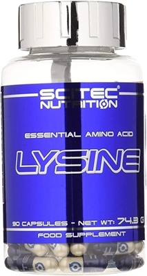 Амінокислота Scitec Nutrition Lysine, 90 капсул