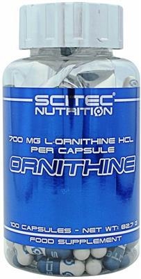 Аминокислота Scitec Nutrition Ornithine, 100 капсул