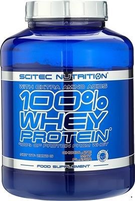 Протеїн Scitec Nutrition 100% Whey Protein, м'ята-шоколад, 2350 г