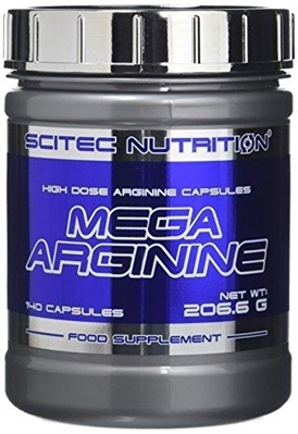 Амінокислота Scitec Nutrition Mega Arginine, 140 капсул