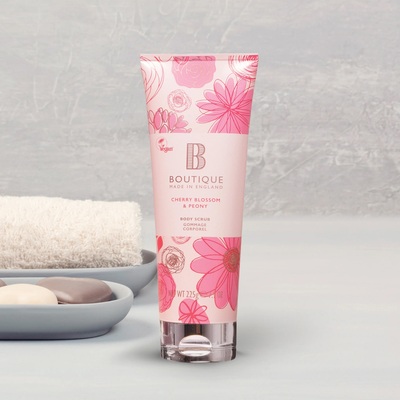 Скраб для тела Boutique Cherry Blossom & Peony, 225 г