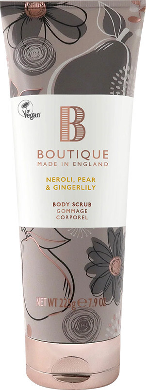 Скраб для тела Boutique Neroli, Pear & Gingerlily, 225 г
