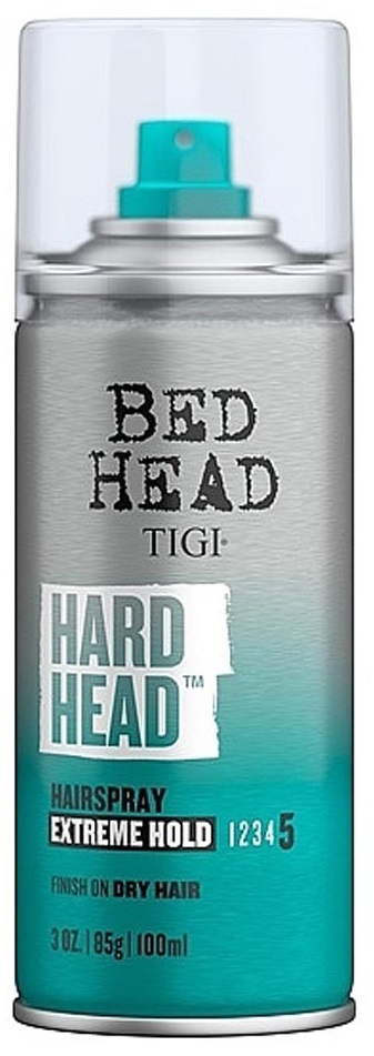 Лак для волос Tigi Bed Head Hard Head экстримальной фиксации, 100 мл