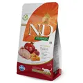 Корм сухий Farmina N&D Grain Pumpkin Neutered для стерилізованих кішок і кастрованих котів із перепілкою, гарбузом і гранатом, 300 г