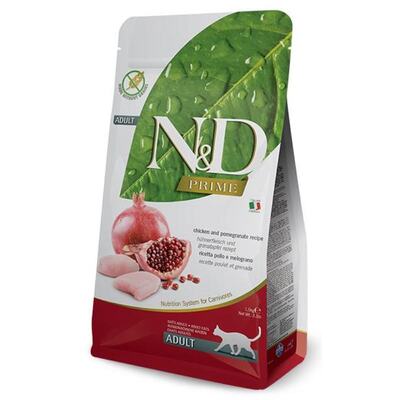 Корм сухий Farmina N&D Prime беззерновий для котів з куркою та гранатом, 300 г