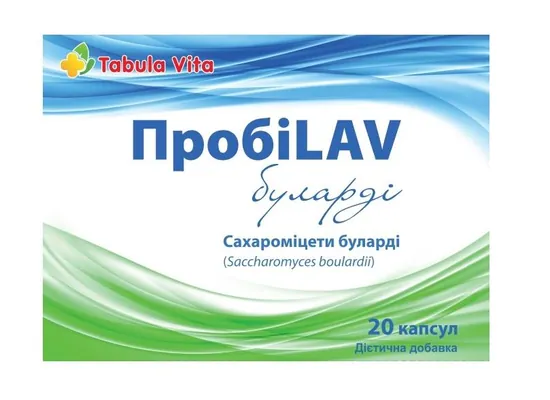 ПробіLAV Буларді Tabula Vita капсули №20