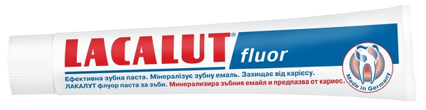 Зубна паста Lacalut Fluor, 75 мл