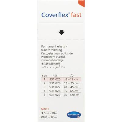 Бинт постійно еластичний Coverflex fast №1 трубчастий, розмір 3,5 см x 10 м