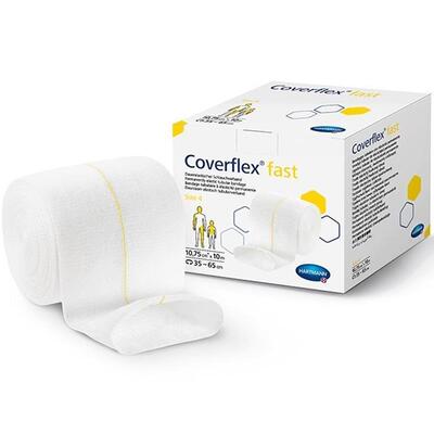 Бинт постійно еластичний Coverflex fast №4 трубчастий, розмір 10,75 см x 10 м