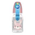 Бутылочка Canpol Babies Cute Animals 11/851_pin с рисунком розовая, 120 мл