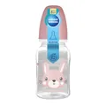 Пляшечка Canpol Babies Cute Animals 11/851_pin з малюнком рожева, 120 мл