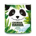 Полотенца бумажные Снежная Панда двухслойные белые, 2 рулона