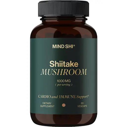 Гриб Шиитаки Mind Shi Shiitake Mushroom 1000 мг капсулы №60