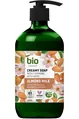Крем-мило Bio Naturell Мигдальне молоко, з дозатором, 473 мл