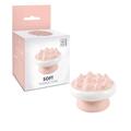 Щітка-масажер M-Pets Soft Massage Comb для купання собак та котів, рожева, 8х5,4 см