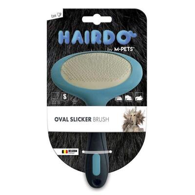 Щетка-пуходерка M-Pets Hairdo Oval Slicker Brush овальная для ухода за шерстью собак, размер S