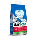 Наполнитель для кошачьего туалета Sanicat 7 Days Freshness минеральный, с ароматом алоэ вера, 2,7 кг (4 л)