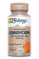 Гриб Кордицепс Solaray Mushrooms Cordyceps (Extract) 1000 мг, 60 вегетарианских капсул