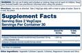 Гриб Кордицепс Solaray Mushrooms Cordyceps (Extract) 1000 мг, 60 вегетарианских капсул