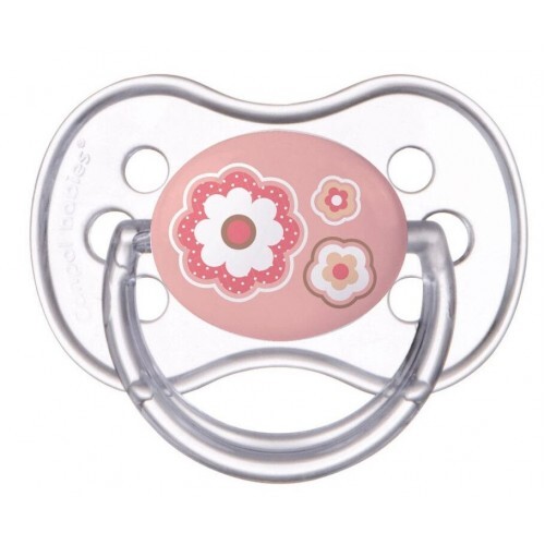 Пустышка латексная Canpol Babies 22/432 Newborn baby круглая 6-18 месяцев, 1 шт