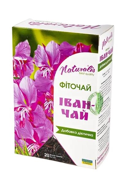 Фіточай Naturalis Іван-чай по 1,5 г №20 у філ.-пак.