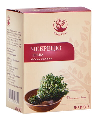 Чабреца обыкновенного трава Arbor Vitae по 50 г в пач.