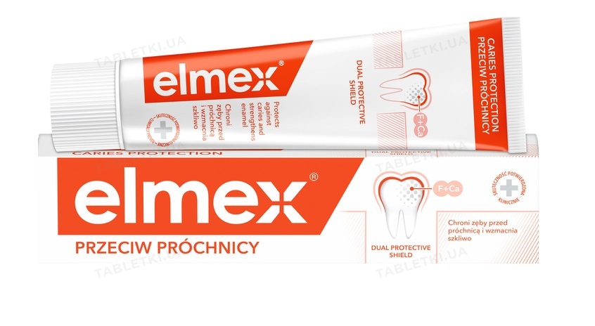 Зубная паста Elmex Caries Protection защита от кариеса, 75 мл ...