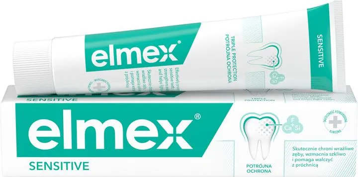 Зубна паста Elmex Sensitive для чутливих зубів, 75 мл