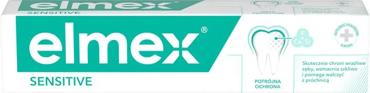 Зубна паста Elmex Sensitive для чутливих зубів, 75 мл